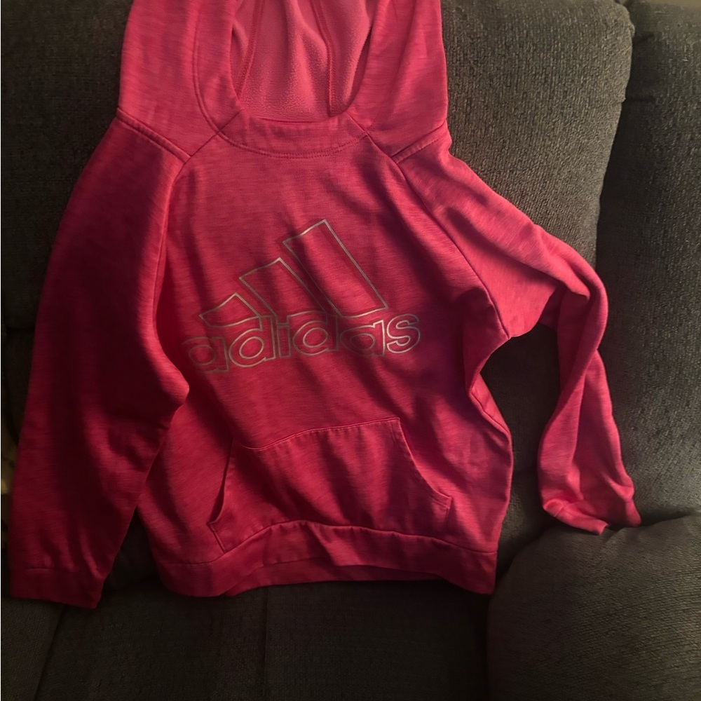 Adidas Vibrant Pink Sweatshirt‎ youth girls